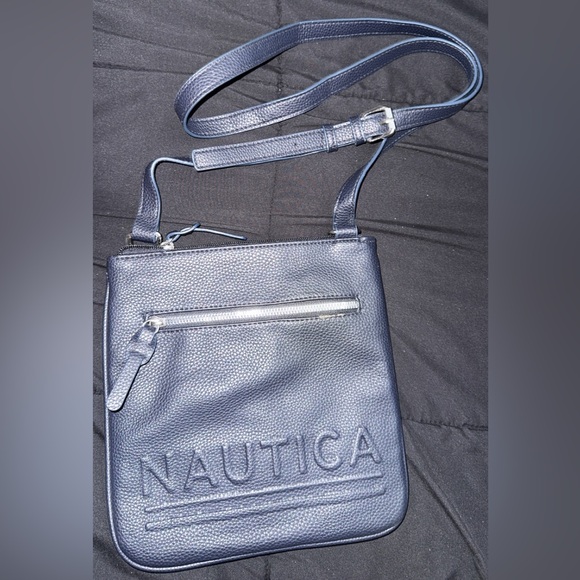 NAUTICA Stylish INDIGO Blue ( navy ) Crossbody Bag - Picture 1 of 4